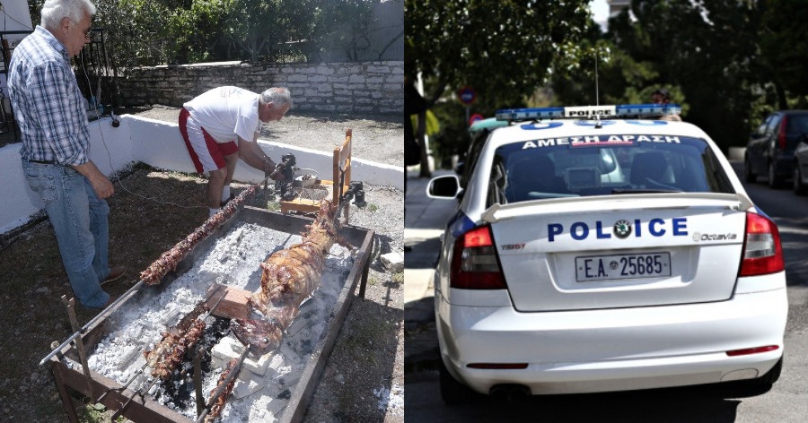 Aυτόφωρο και εισαγγελέας για γλέντια σε αυλές και πιλοτές την Κυριακή του Πάσχα